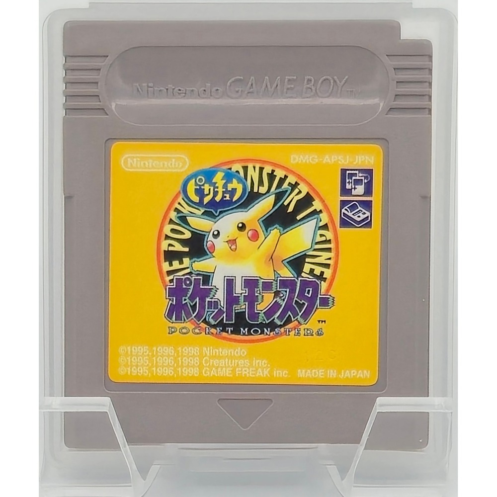 Pokemon Yellow Pikachu - Game Boy GB - Japan Import - Authentic Loose - TESTED